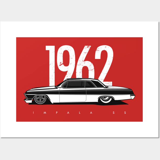 62' Chevy Impala SS Wall Art by LordGT